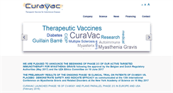 Desktop Screenshot of curavac.com